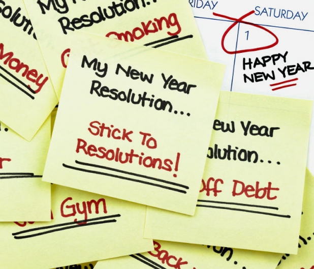 Ways to stick to your New Year’s resolutions