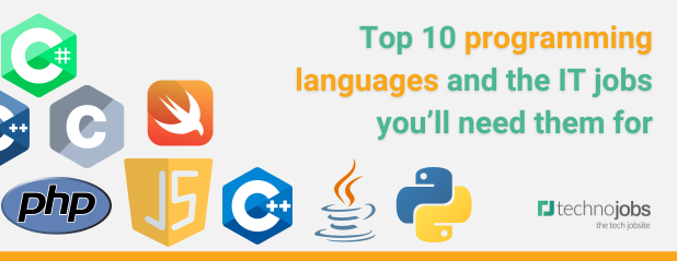 Top 10 programming languages and the IT jobs you’ll need them for